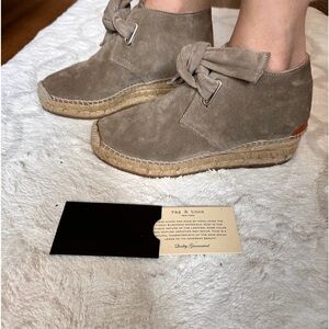 rag & bone Gena Suede Espadrille Bootie